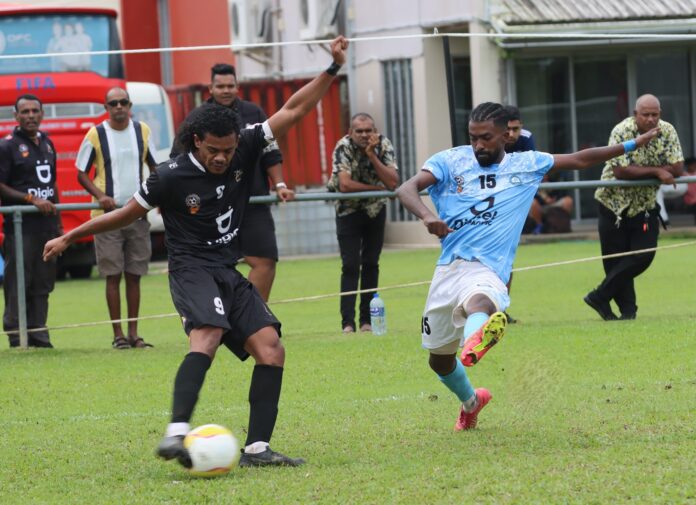 Tailevu Naitasiri playing against Ba in the Digicel Fiji Premier League 2024.