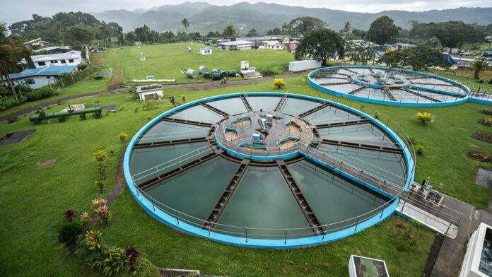 The Nagado Water Treatment plant.