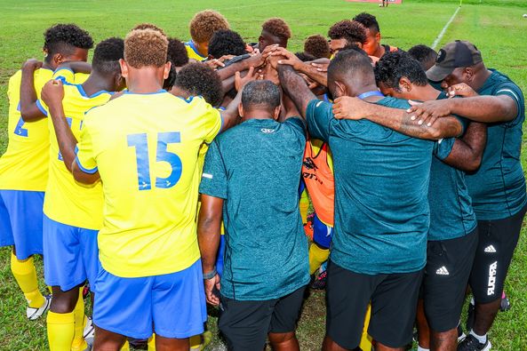 The Solomon Islands team competed in the OFC Men's U-19 Championship 2024.