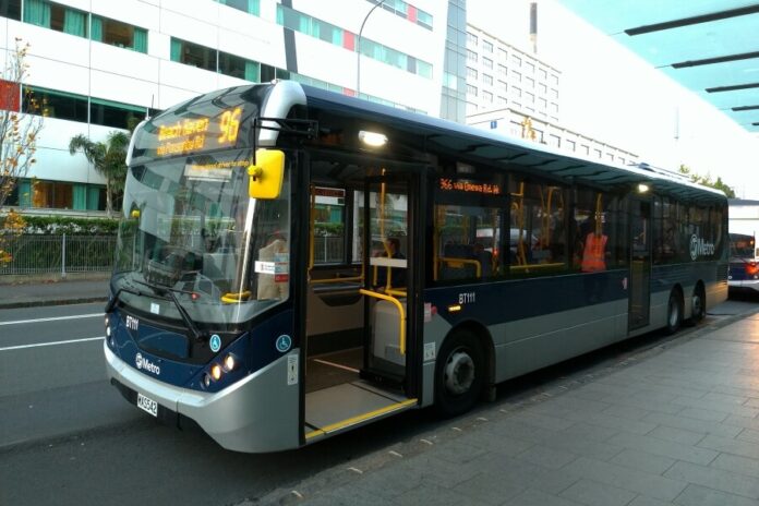 Assault on a bus in Auckland.