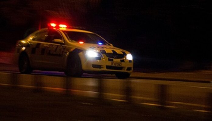 Police vehicle collided with a member of the public's vehicle