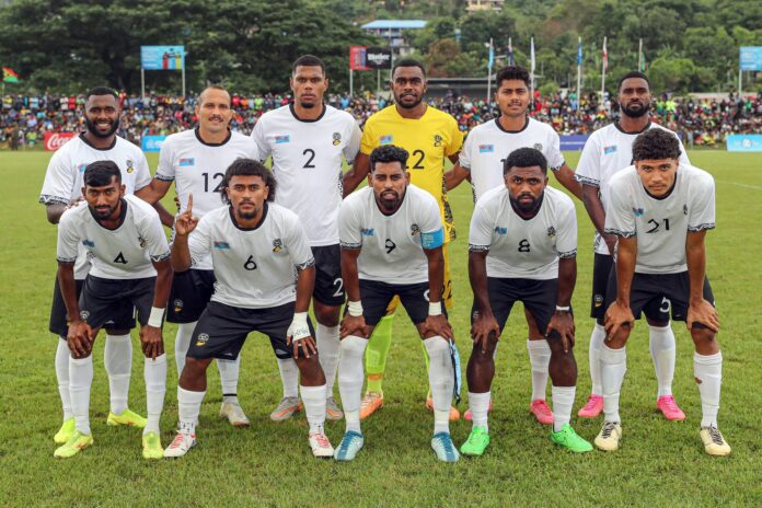 Fiji football team has improved its FIFA ranking.