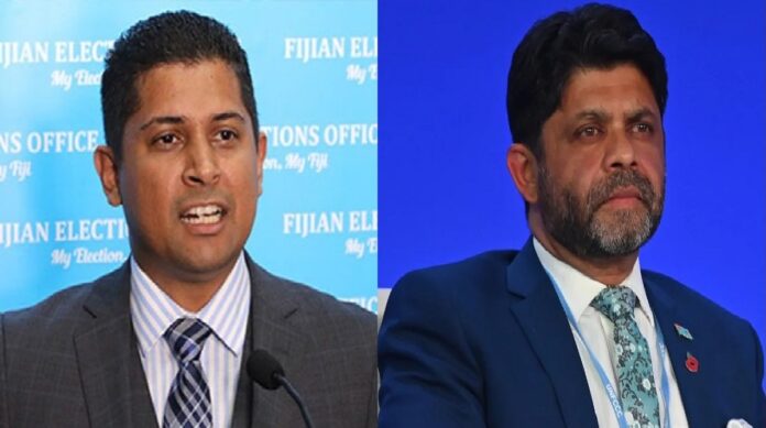 Sayed-Khaiyum and former Supervisor of Elections Mohammed Saneem are facing charges