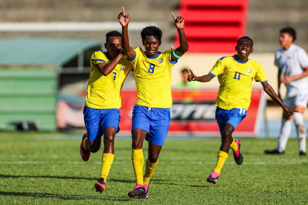 Solomon Islands secured a victory