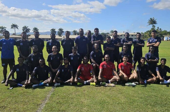 Fiji football team is preparing for a Friendly Tri-Nations Series