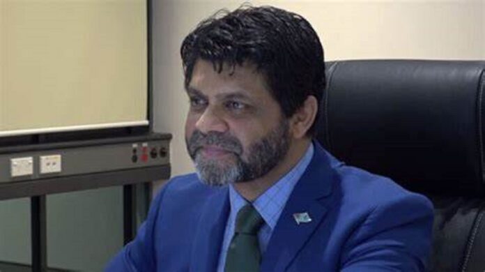 former Attorney General Aiyaz Sayed-Khaiyum.