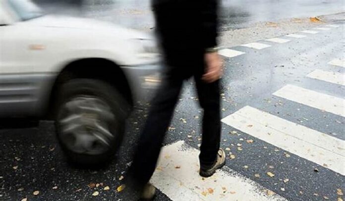 Three pedestrian-related crashes occurred within an hour